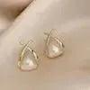 Dainty Studs Gold with Pearl - Deepika's Adornments