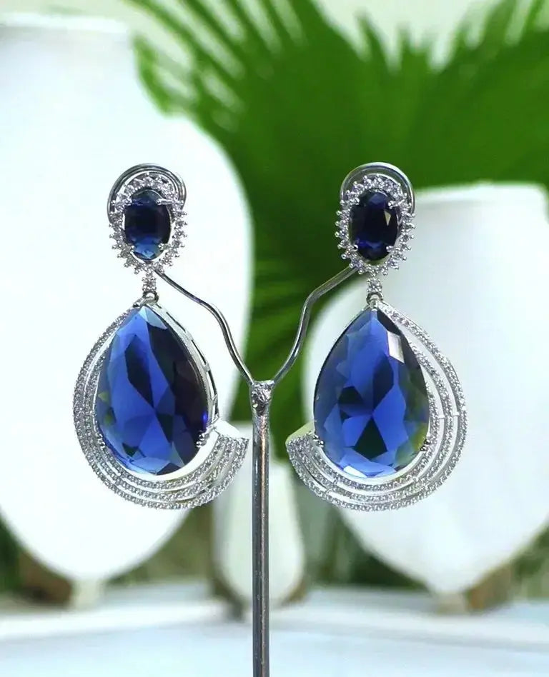 Simple with Elegance-CZ Earings - Deepika's Adornments