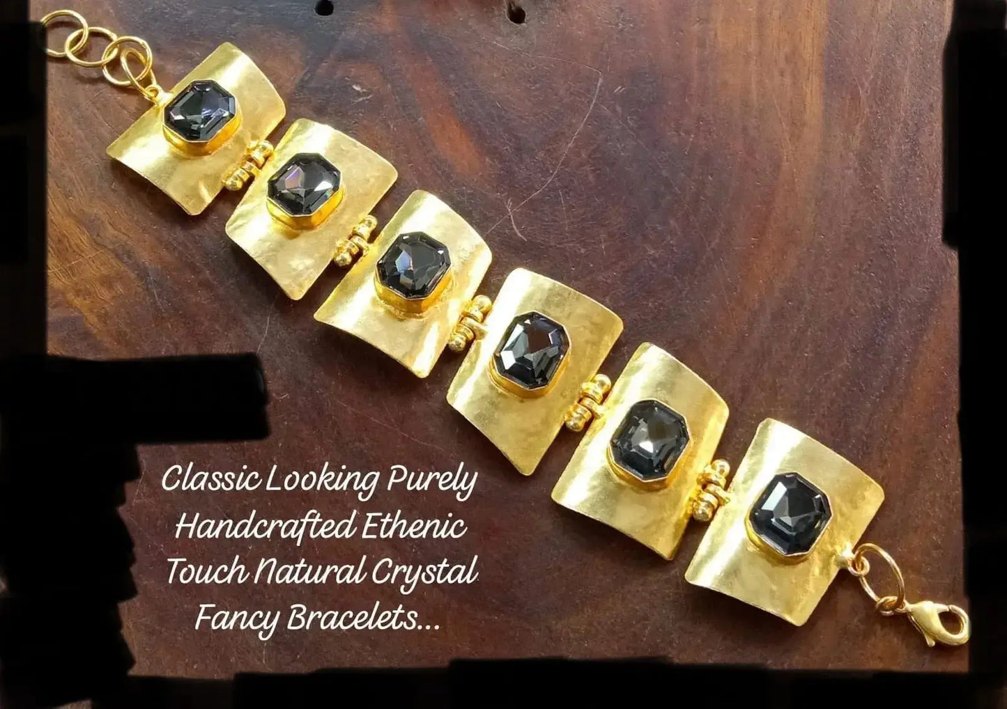 Handcrafted Brass with Natural StonesC360 - Deepika's Adornments