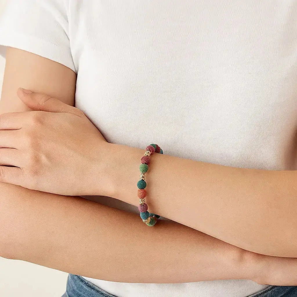 Adorned Kantha Bracelet - Deepika's Adornments