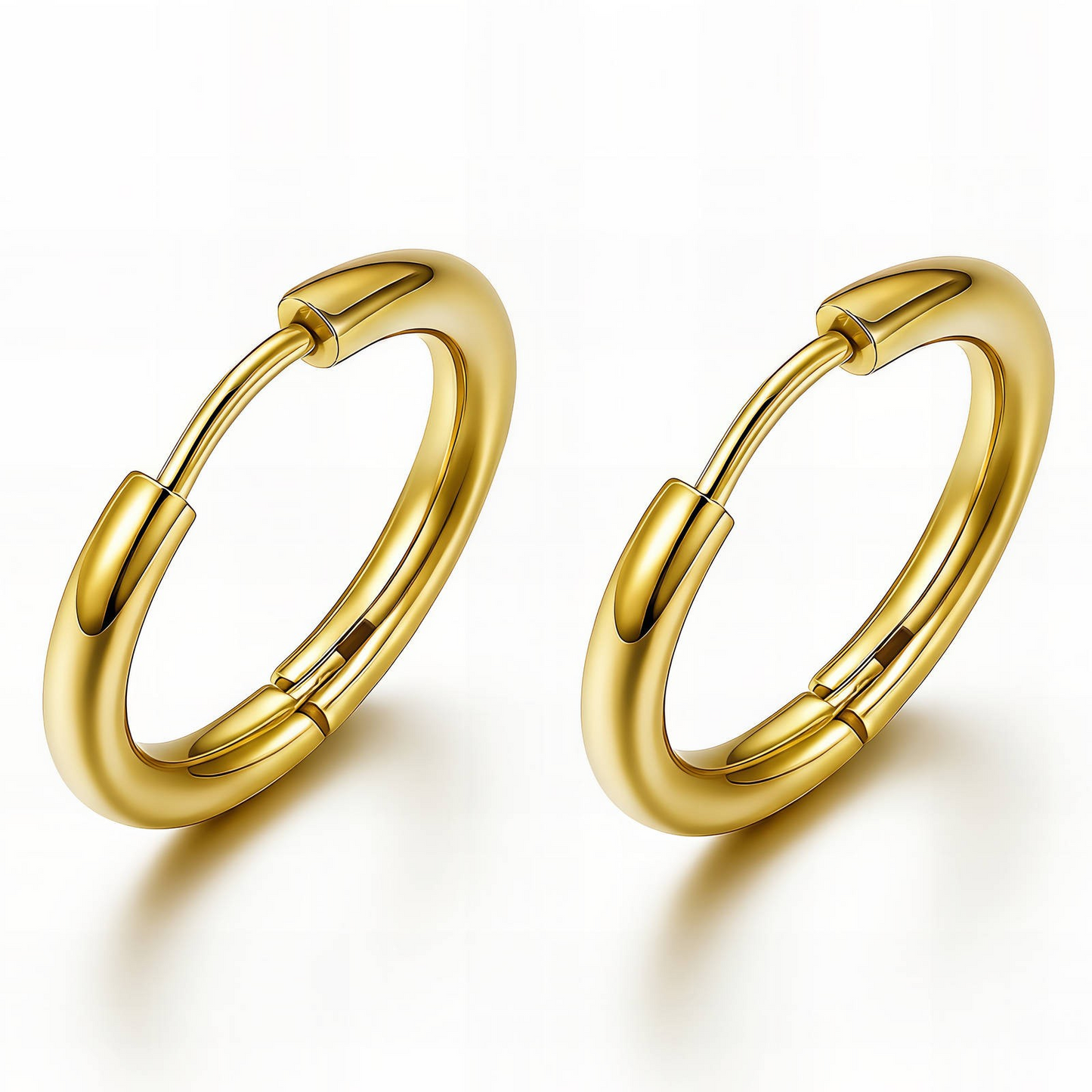 Earrings, 18K Gold Plated Steel Deepika's Adornments