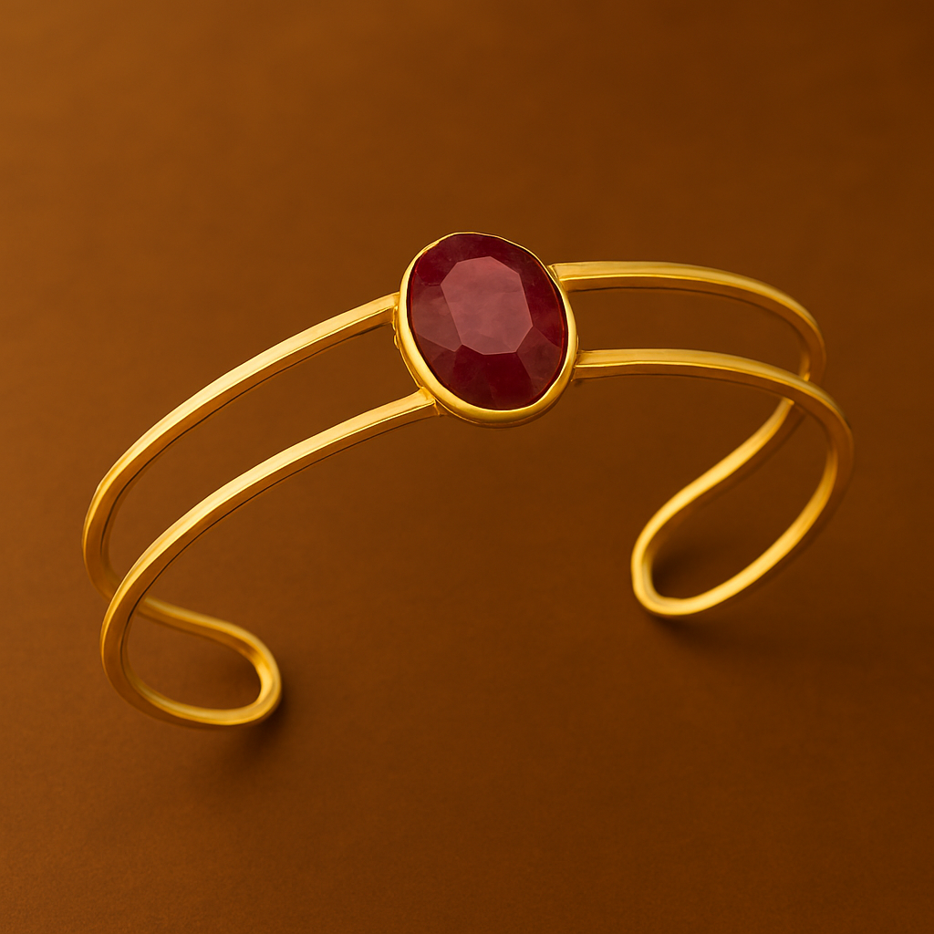 Pure Silver Statement Bracelet