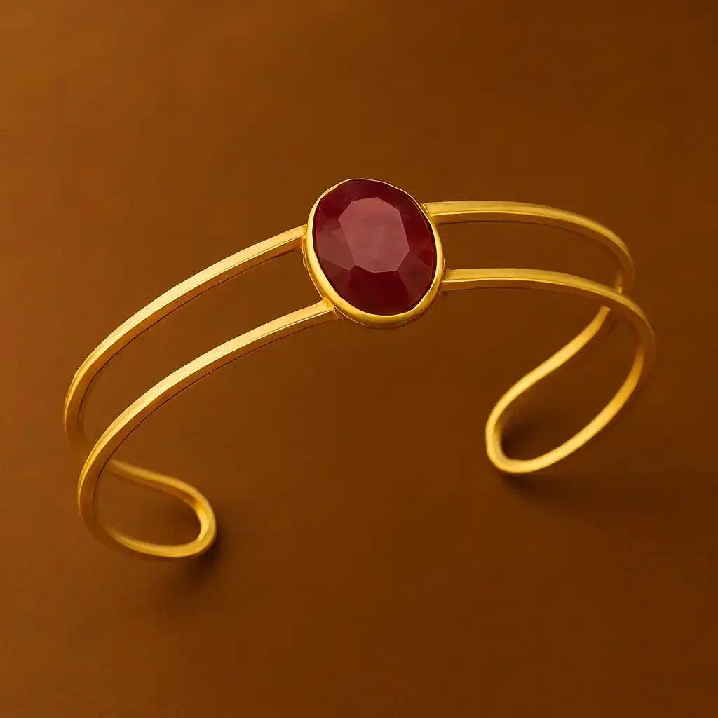 Pure Silver Statement Bracelet - Deepika's Adornments