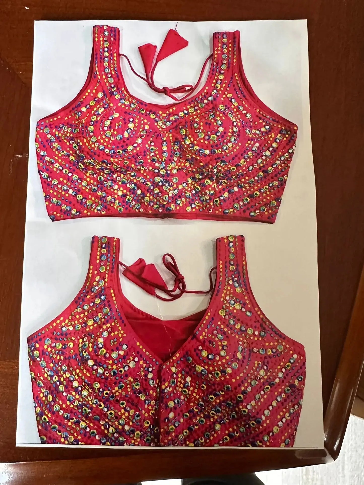 Malati Blouse - Pink 1 - Deepika's Adornments