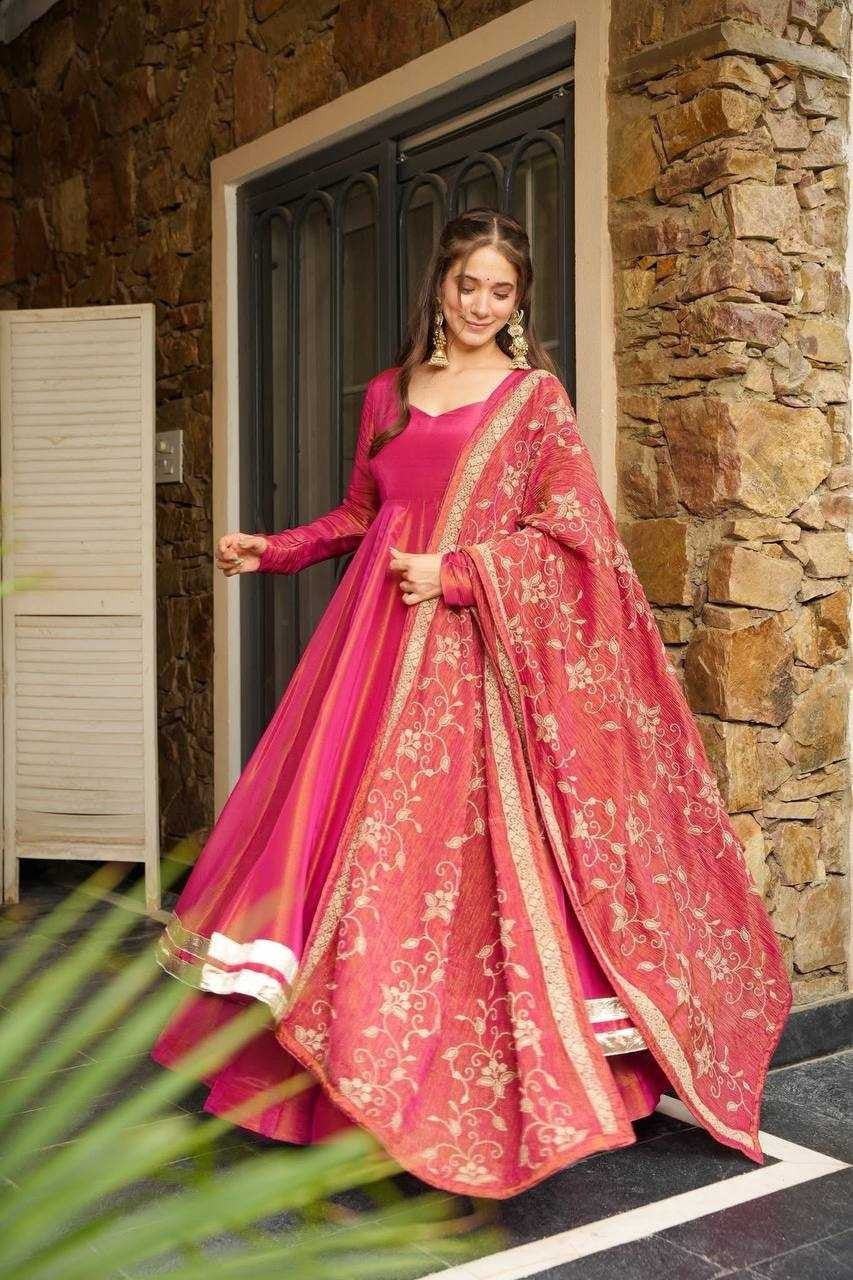 Simar silk Pink