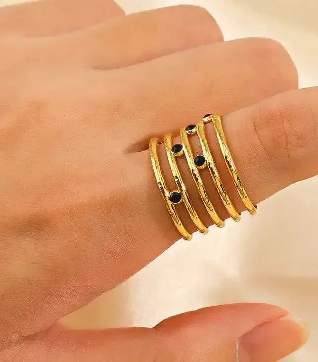 Non-Tarnish Ring openable - made with stainless steel perfect