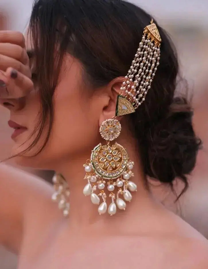 Madhuri Shahara Earrings - Deepika's Adornments