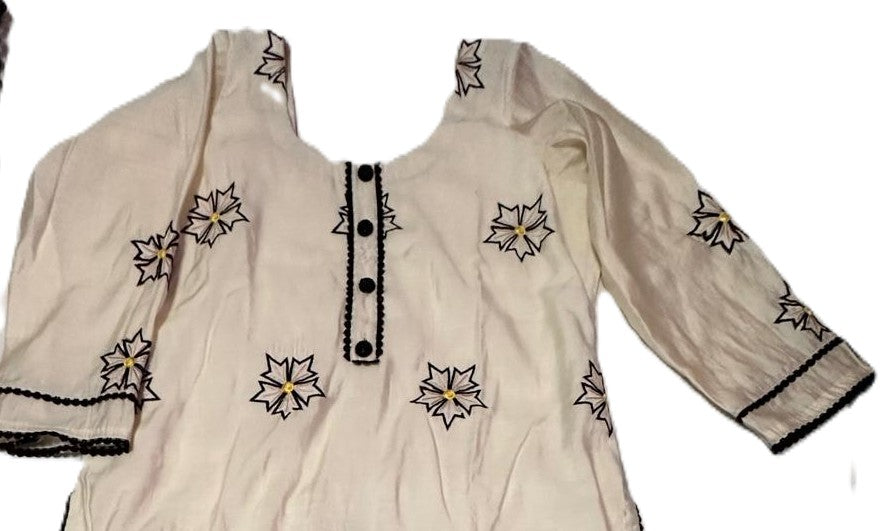 Boutique Custom Style Straight Pant Kurti