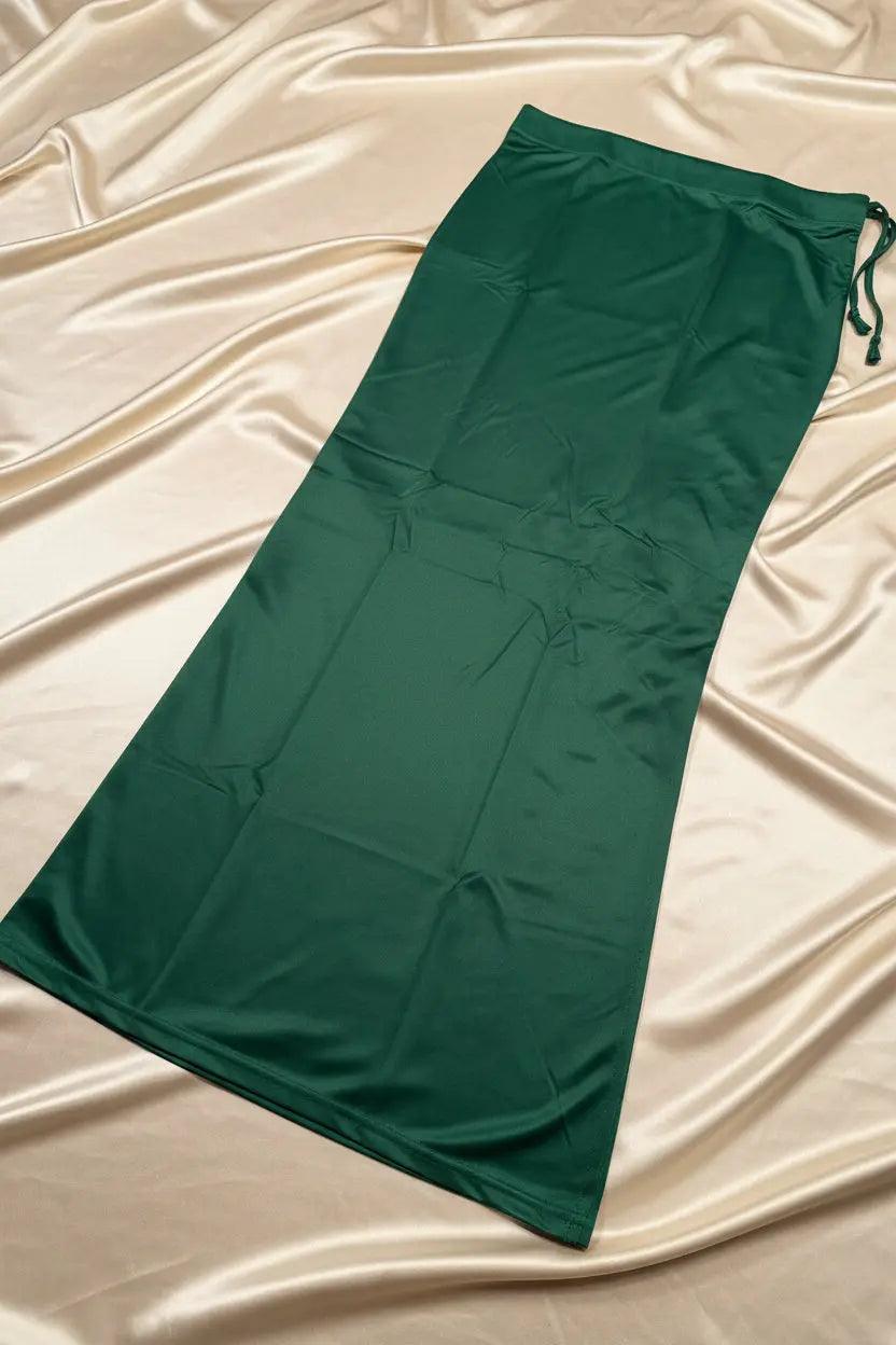 Classic Saree Shapewear Petticoat 4XL – Soft Cotton Lycra, Stretchable & Adjustable Deepika's Adornments