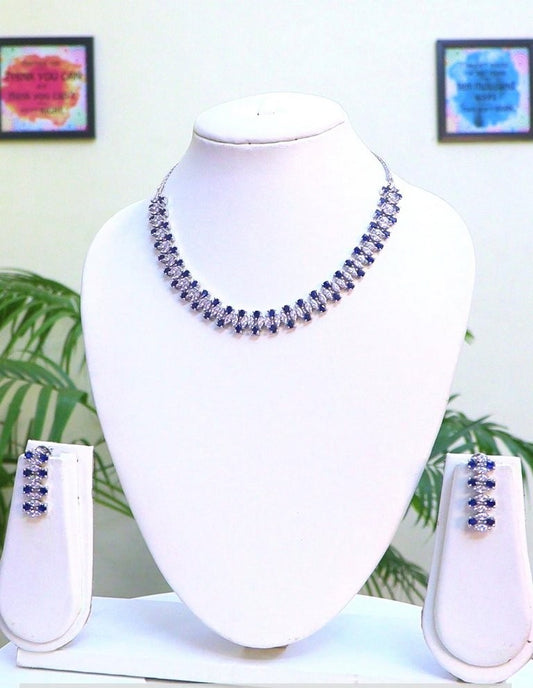 Bold Attitude | Necklace Set n-set-doublet-sephaire-silver