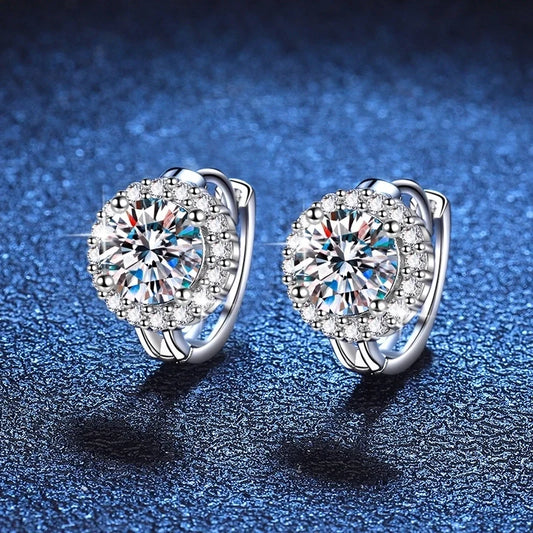925 Sterling Silver Moissanite High Carbon FPJ33340