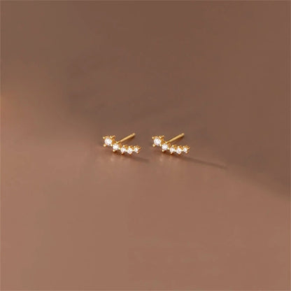 Dainty 925 Gold Plated Studs