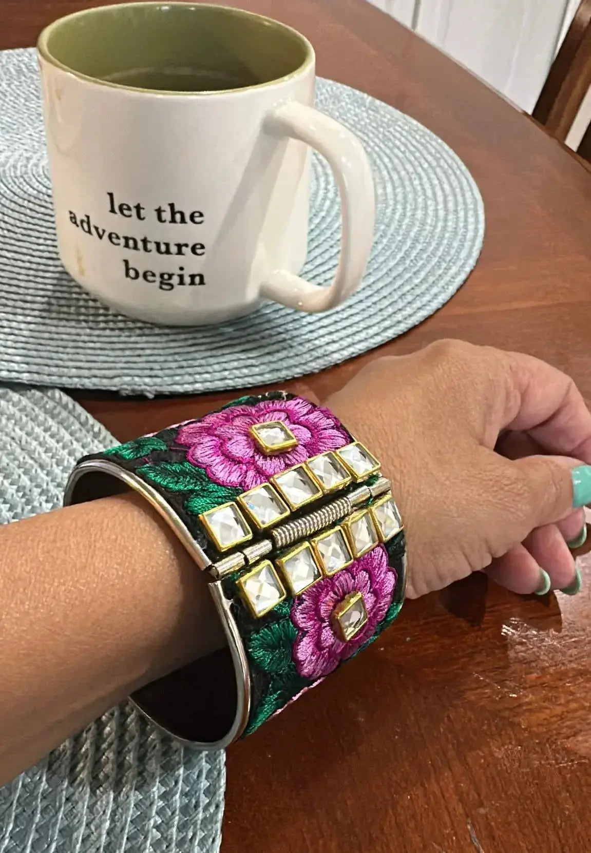 Handmade Openable Bracelet - Deepika's Adornments