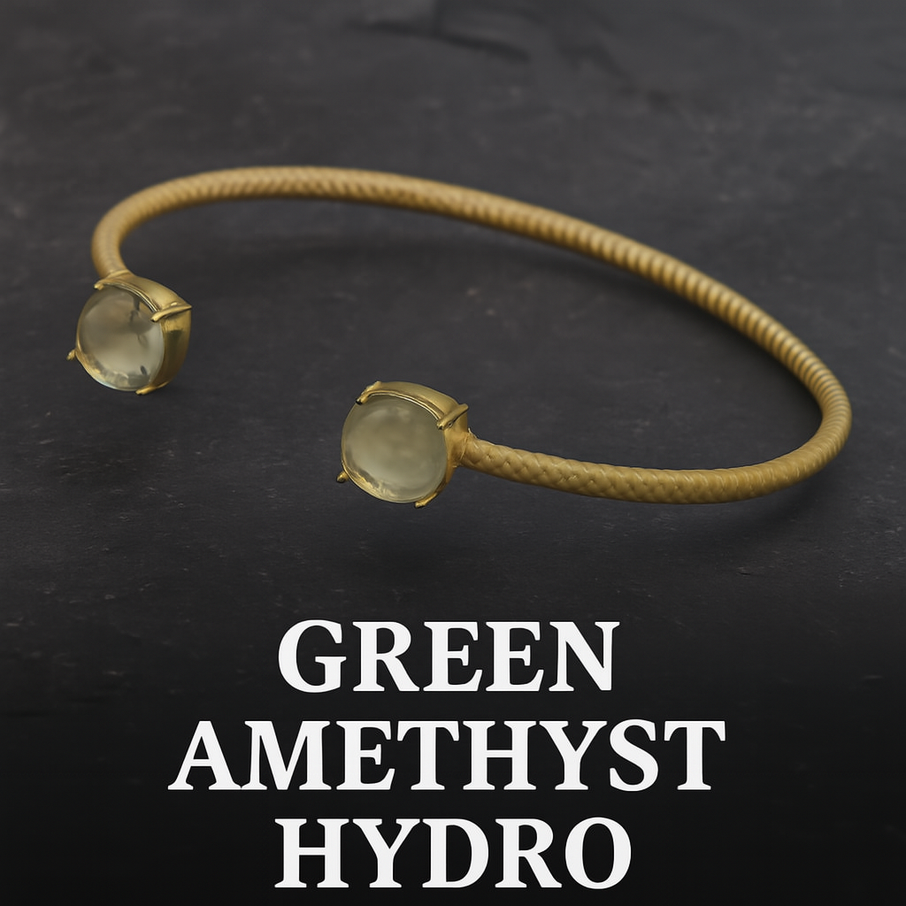 Pure Silver Gold Plated Bracelet