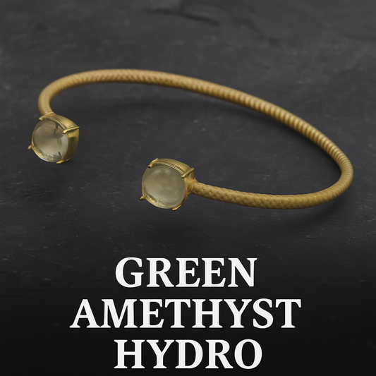 Pure Silver Gold Plated Bracelet