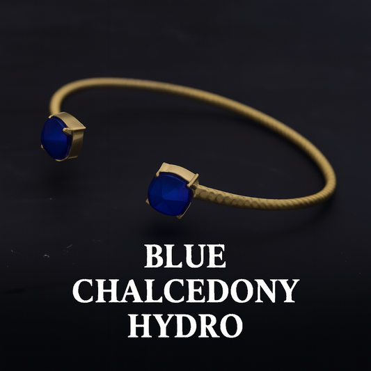 Pure Silver Gold Plated Bracelet