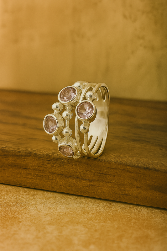 Dainty Pure Silver Ring