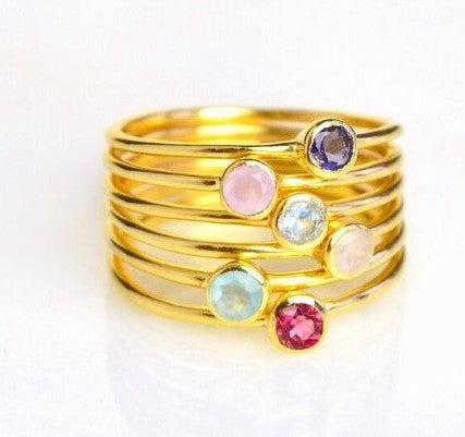 Dainty Layered Gold Plated Ring