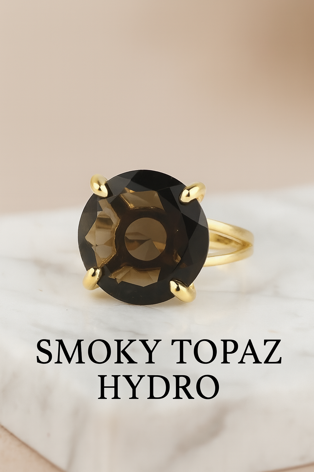 Statement Ring 925 Gold Plated