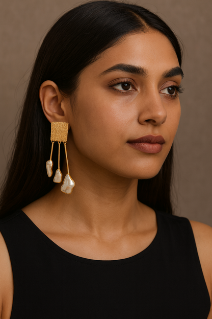 Handcrafted Brass with Natural Stones C230