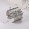Openable Cuff Bracelet-Silver