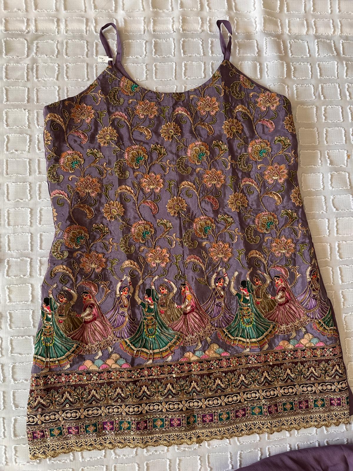 Boutique Custom Style Stitched Plazzo Suit