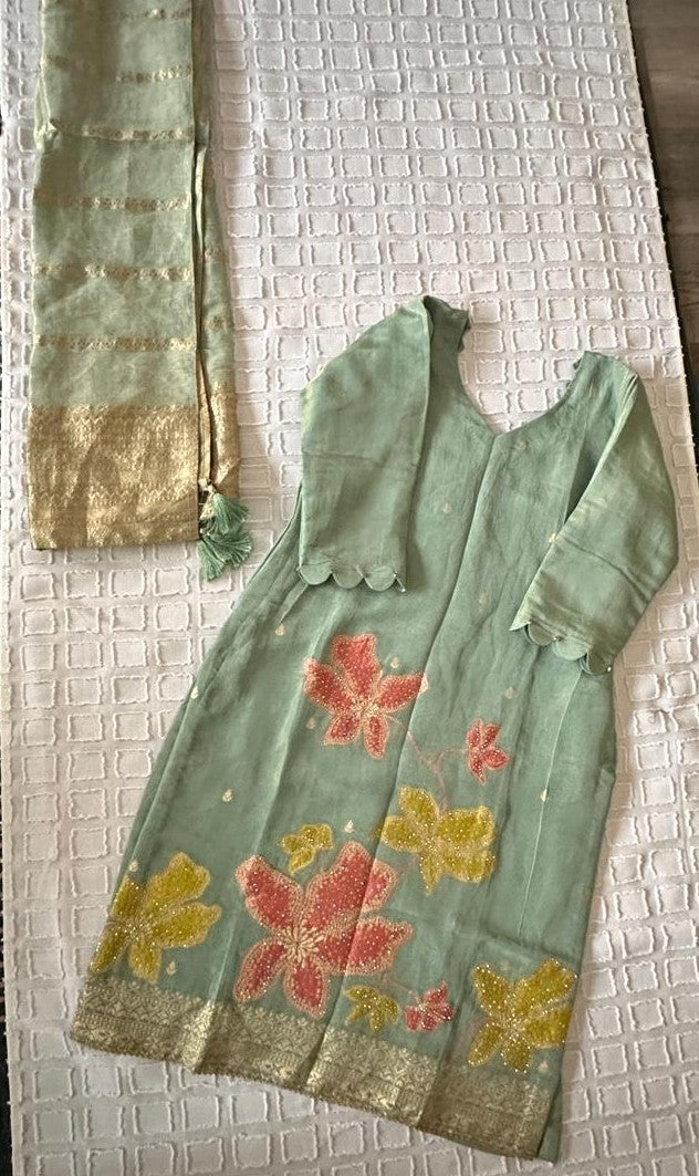 Boutique Custom Style Tulip Pant Suit