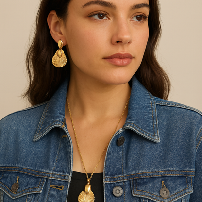 Dainty Non-Tarnish Necklace Set