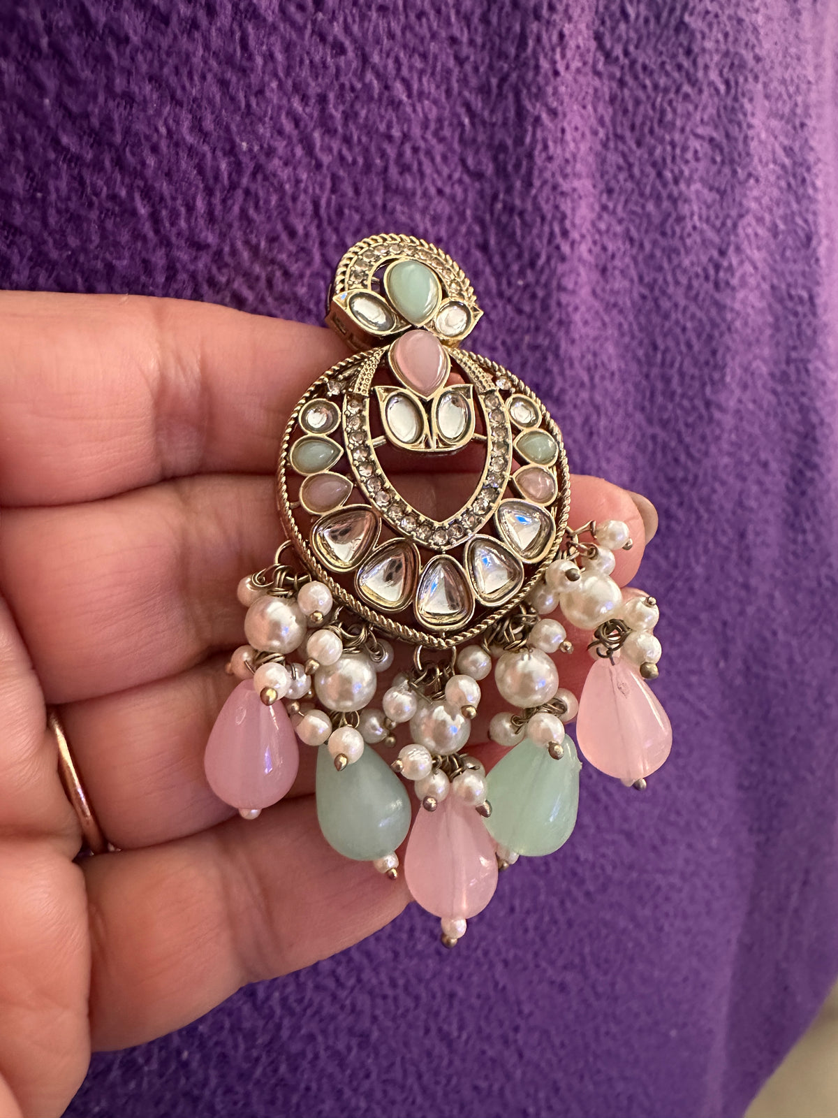 Mint and Rose zumki Nikhar Jewelry