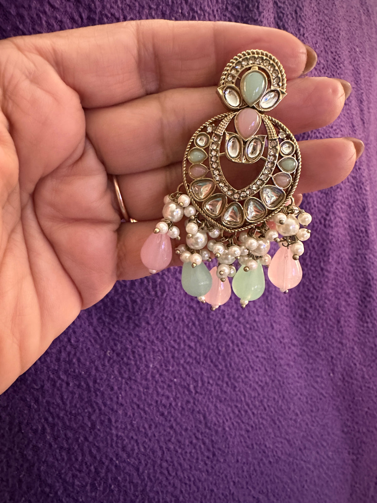 Mint and Rose zumki Nikhar Jewelry