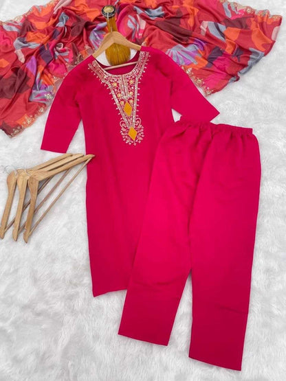 Heavy Roman Silk Suit