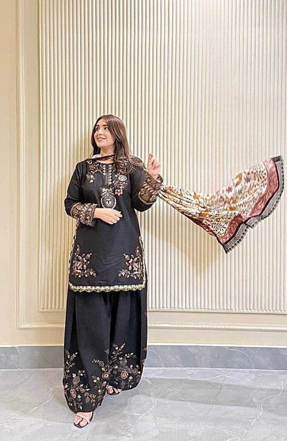 Pure Maska Silk Farshi Salwar Suit