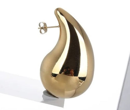 Dainty Water Droplets Non-Tarnish Studs