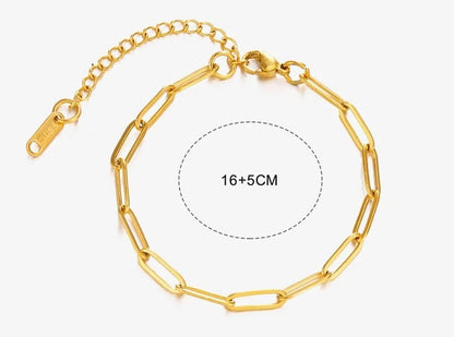 Dainty Tarnish Free Gold Bracelet