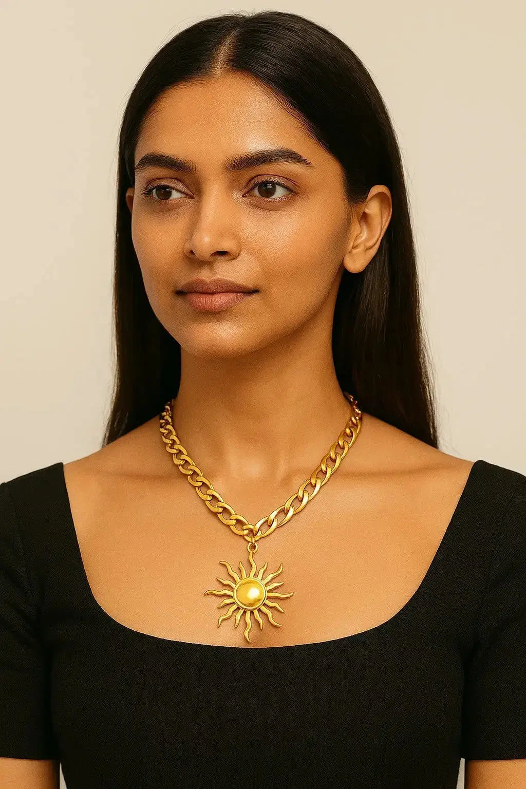 Dainty Non Tarish Pendant Necklace - Deepika's Adornments