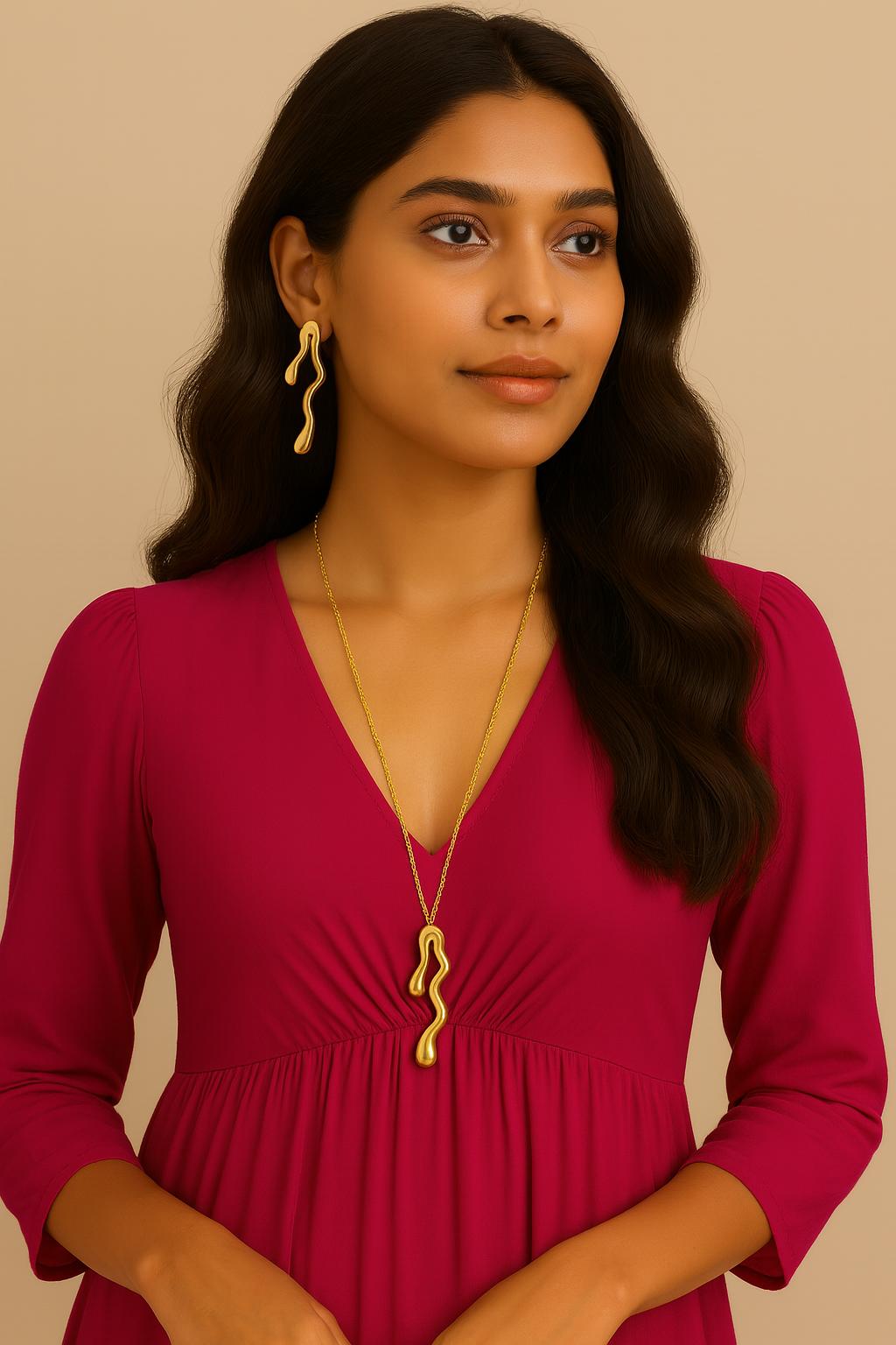 Dainty Non-Tarnish Necklace Set