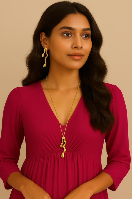 Dainty Non-Tarnish Necklace Set