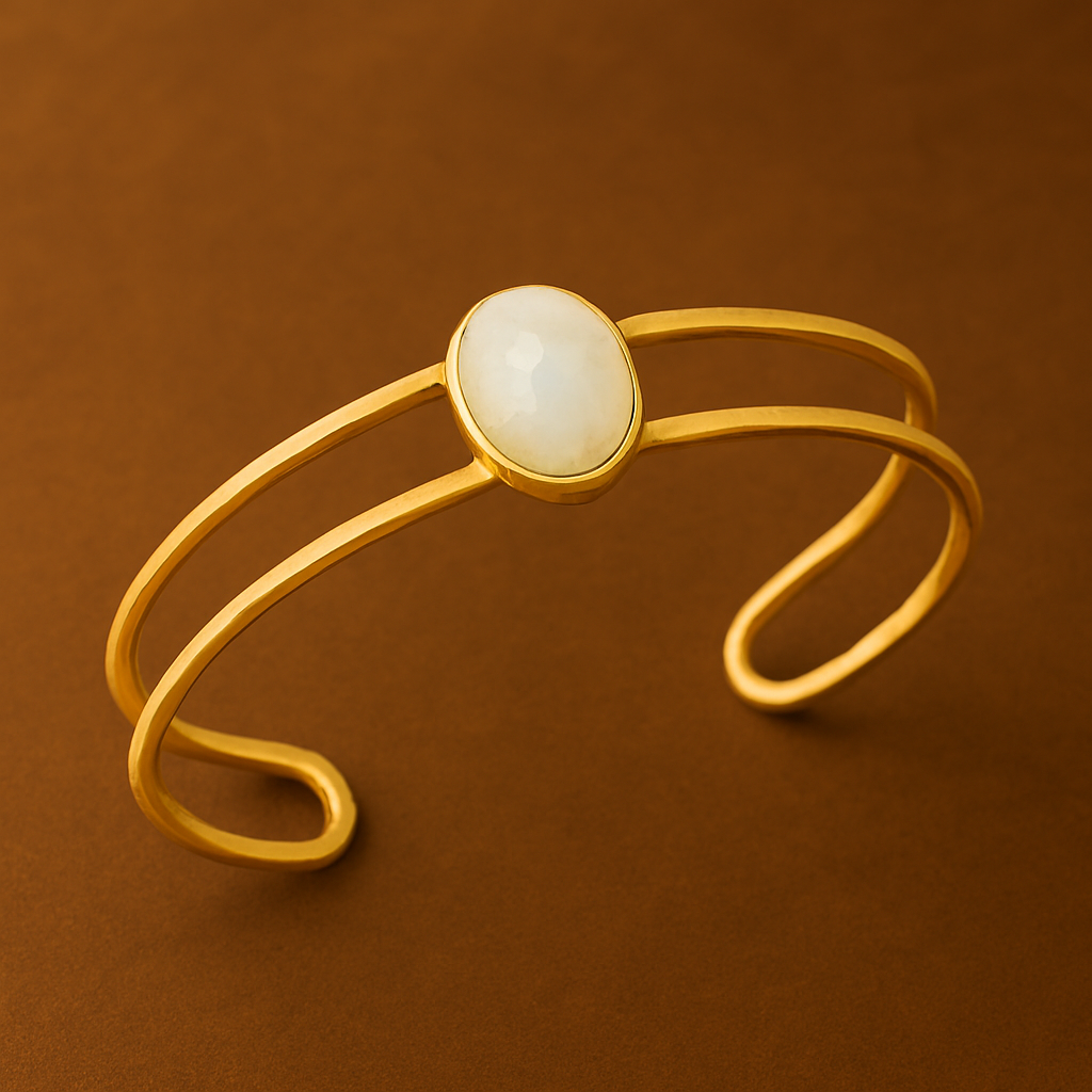 Pure Silver Statement Bracelet