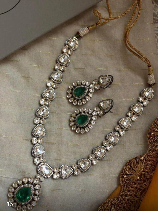 Rani Kundan Necklace Set