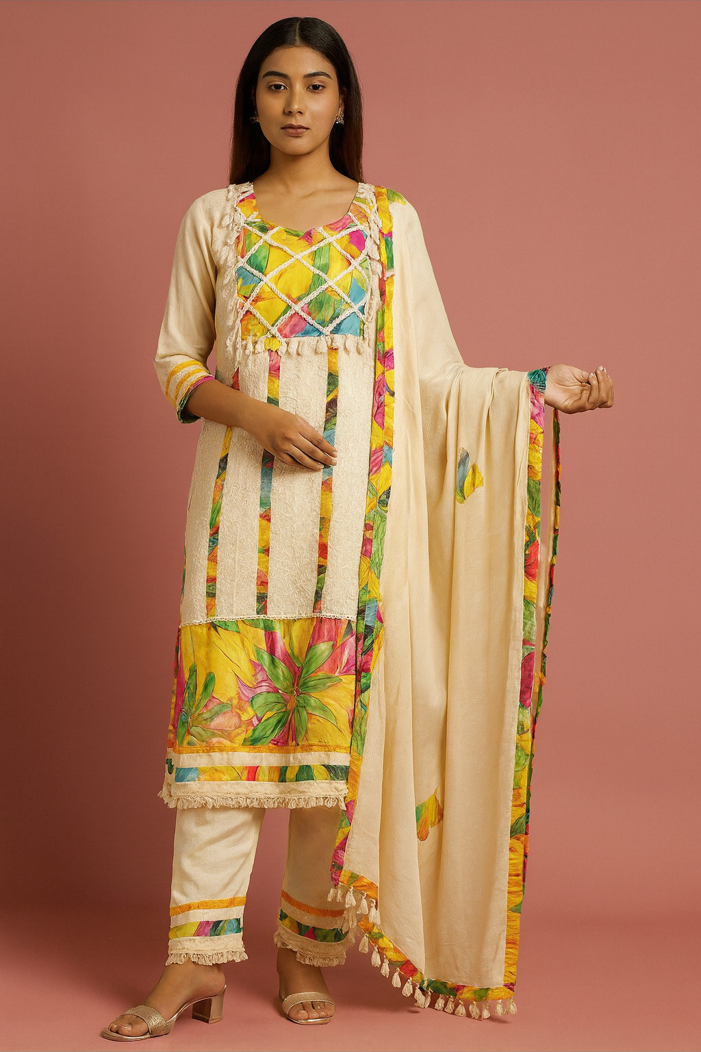 Boutique Custom Style Straight Pant Suit