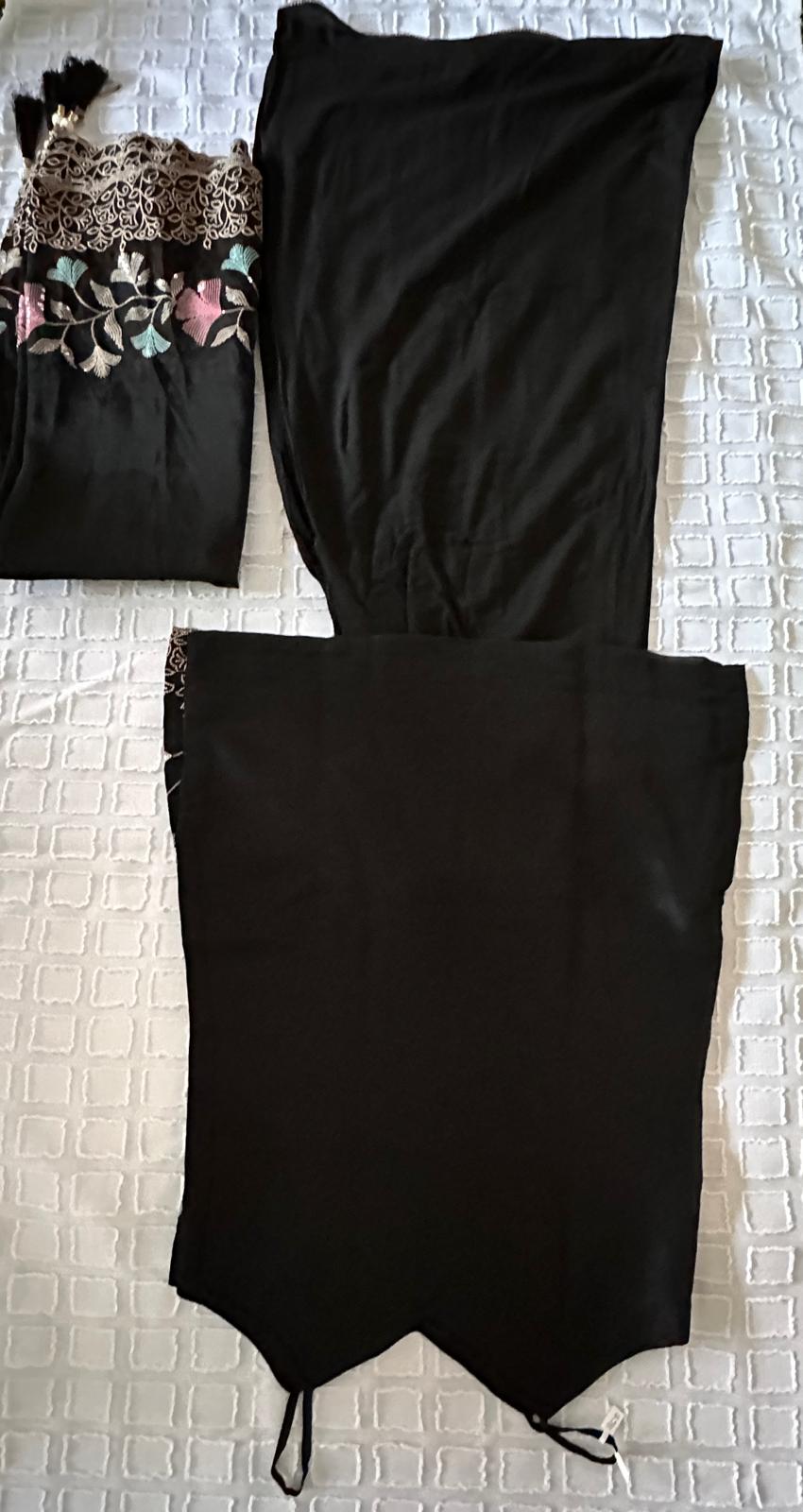 Boutique Custom Stitched Plazzoo Suit