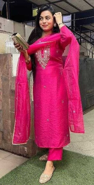 Viscose Chanderi Kurti