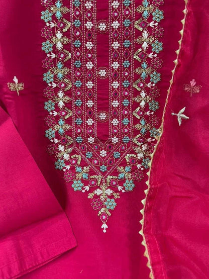 Viscose Chanderi Kurti