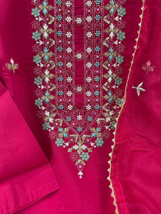 Viscose Chanderi Kurti