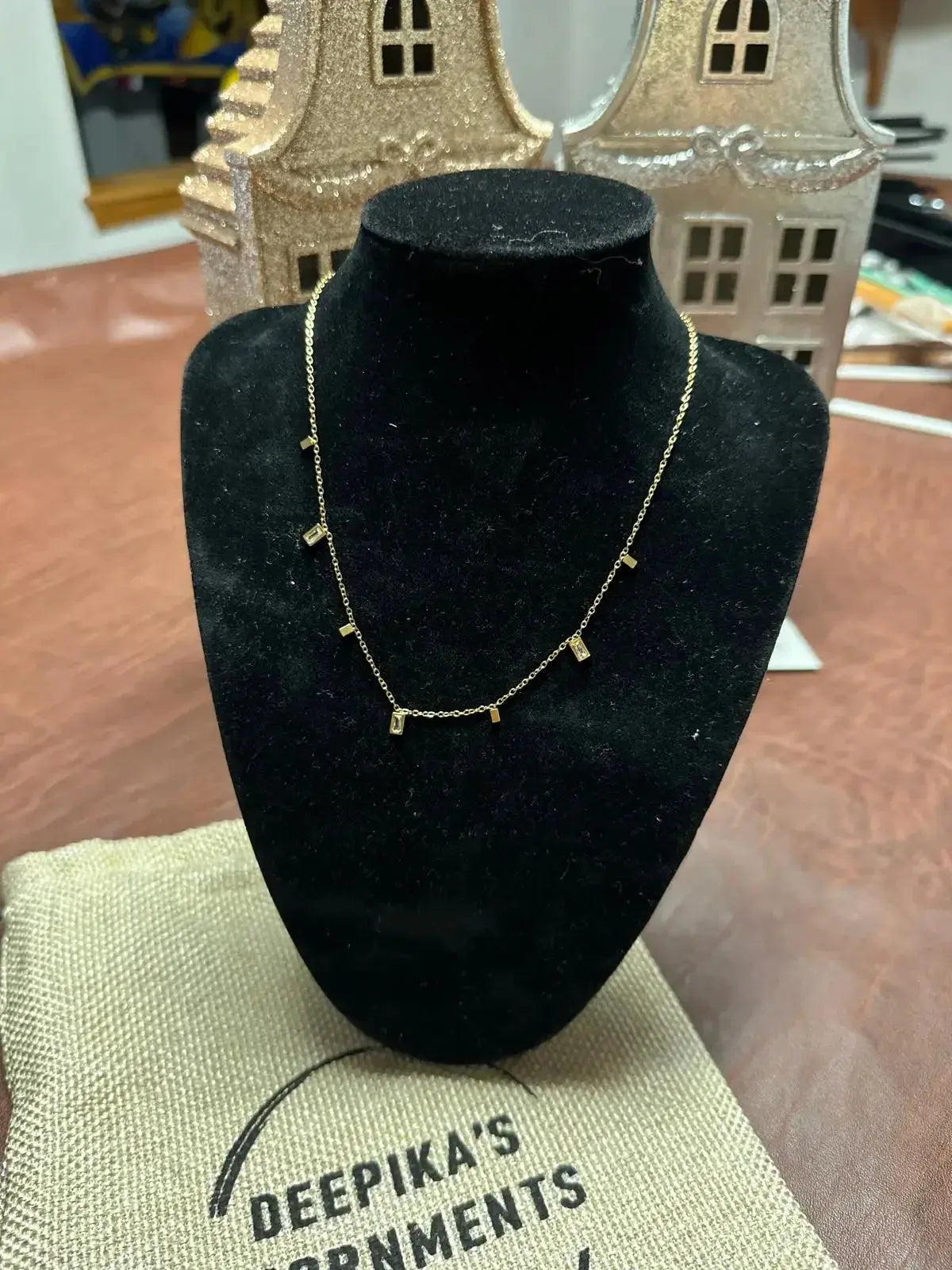 Dainty Non-Tarnish Necklace - Deepika's Adornments