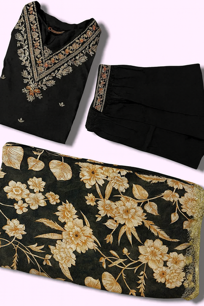 Heavy Roman Silk suit