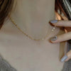 Tarnish Free Stainless-Steel gold plated twisted chain