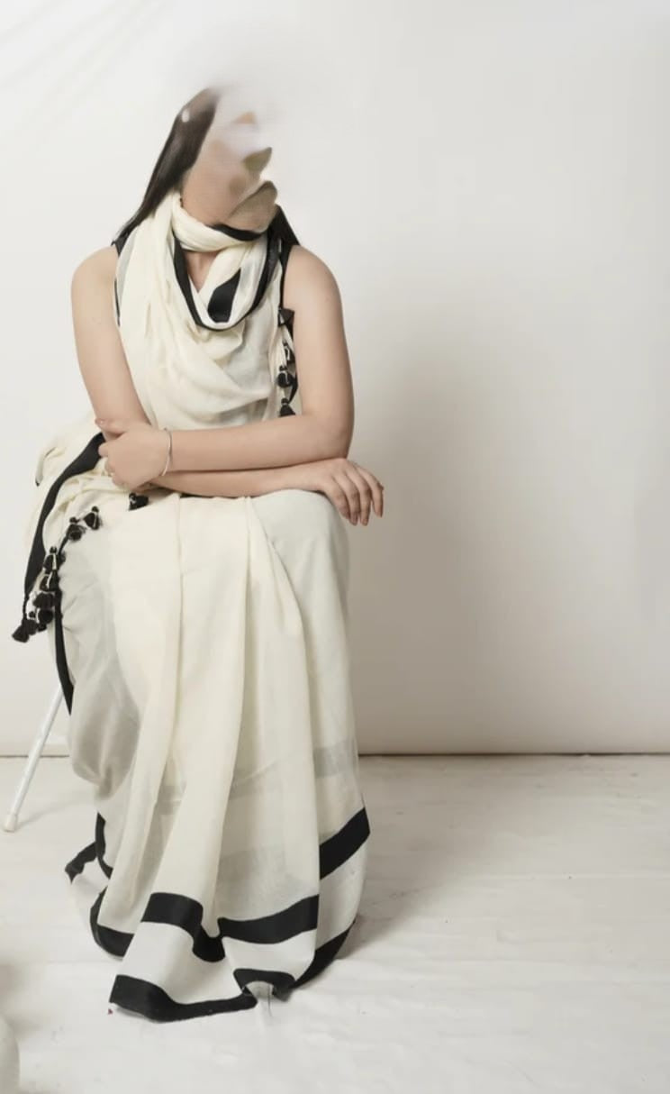 Bengal Handloom Mulmul White