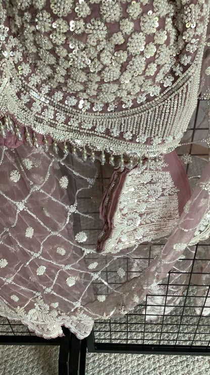 Net Heavy Party Wear Saree Ajmera