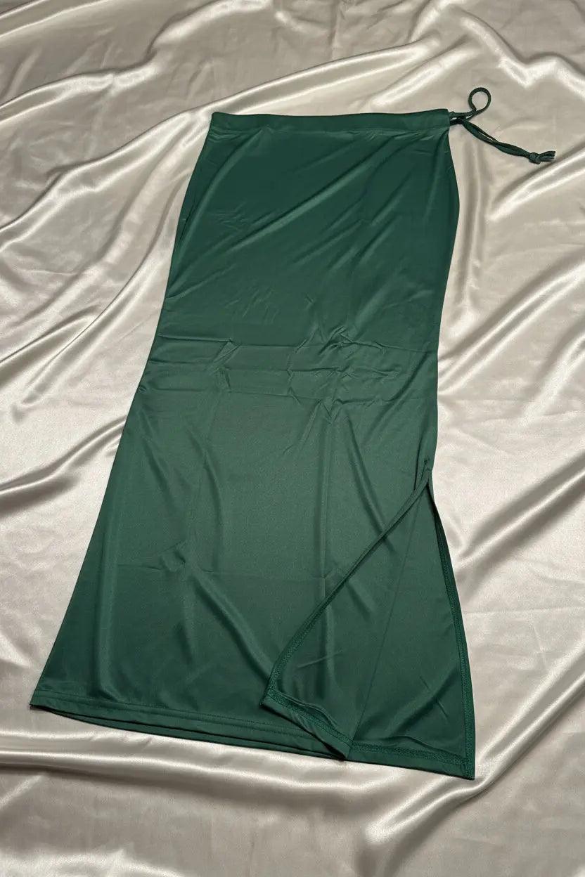 Classic Saree Shapewear Petticoat 4XL – Soft Cotton Lycra, Stretchable & Adjustable Deepika's Adornments